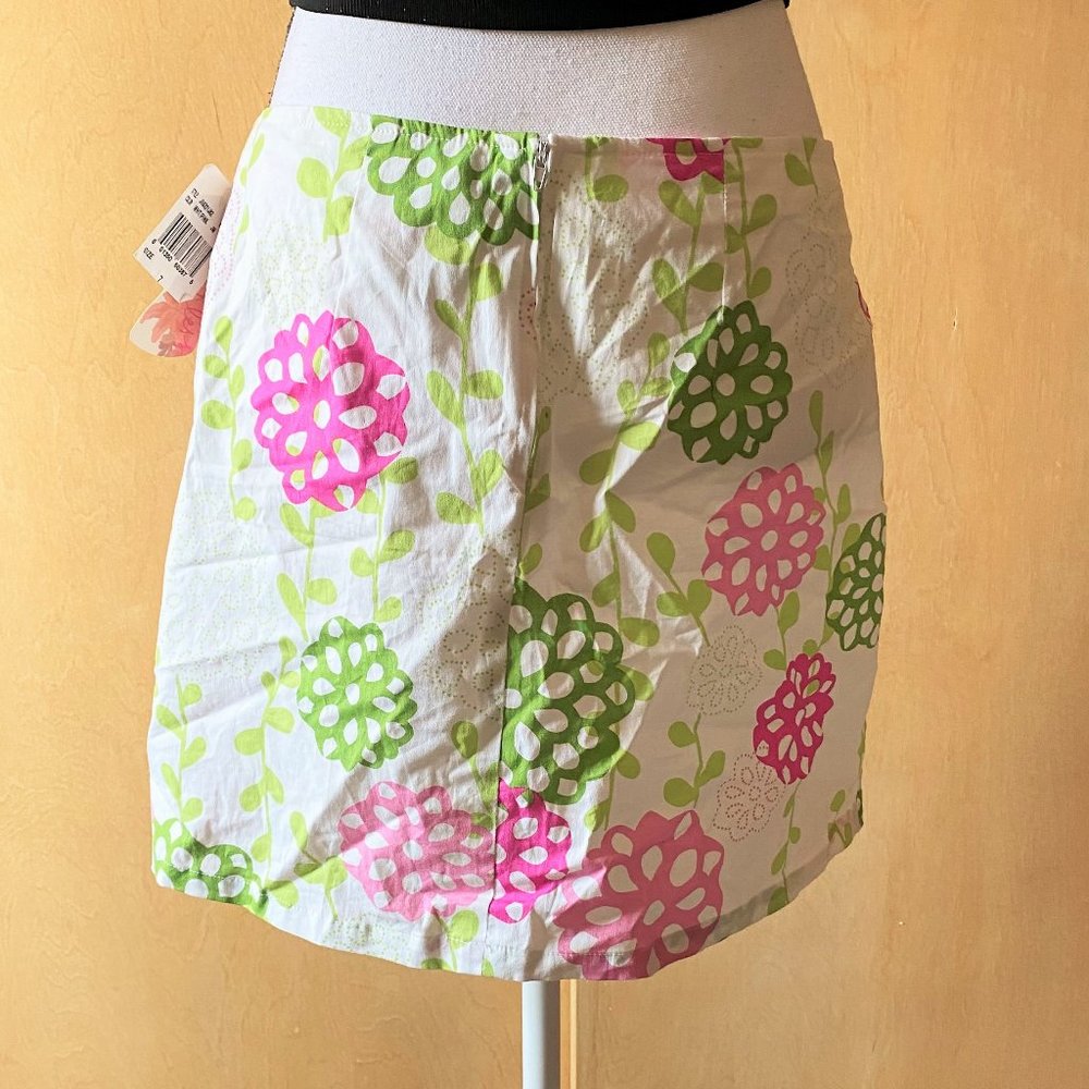 NWT Sz 7 Speechless White Multi Floral Mini Skirt - Picture 2 of 3